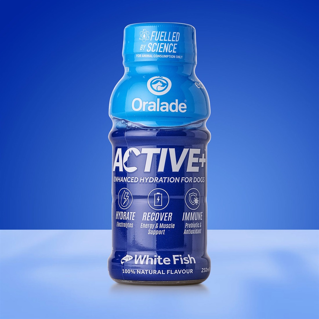Oralade Active+ White Fish 250 ml bottle