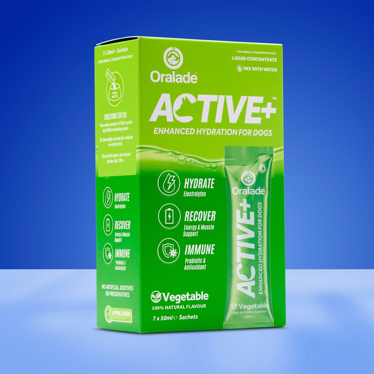 Oralade Active+ Vegetable liquid concentrate 7 x 50 ml