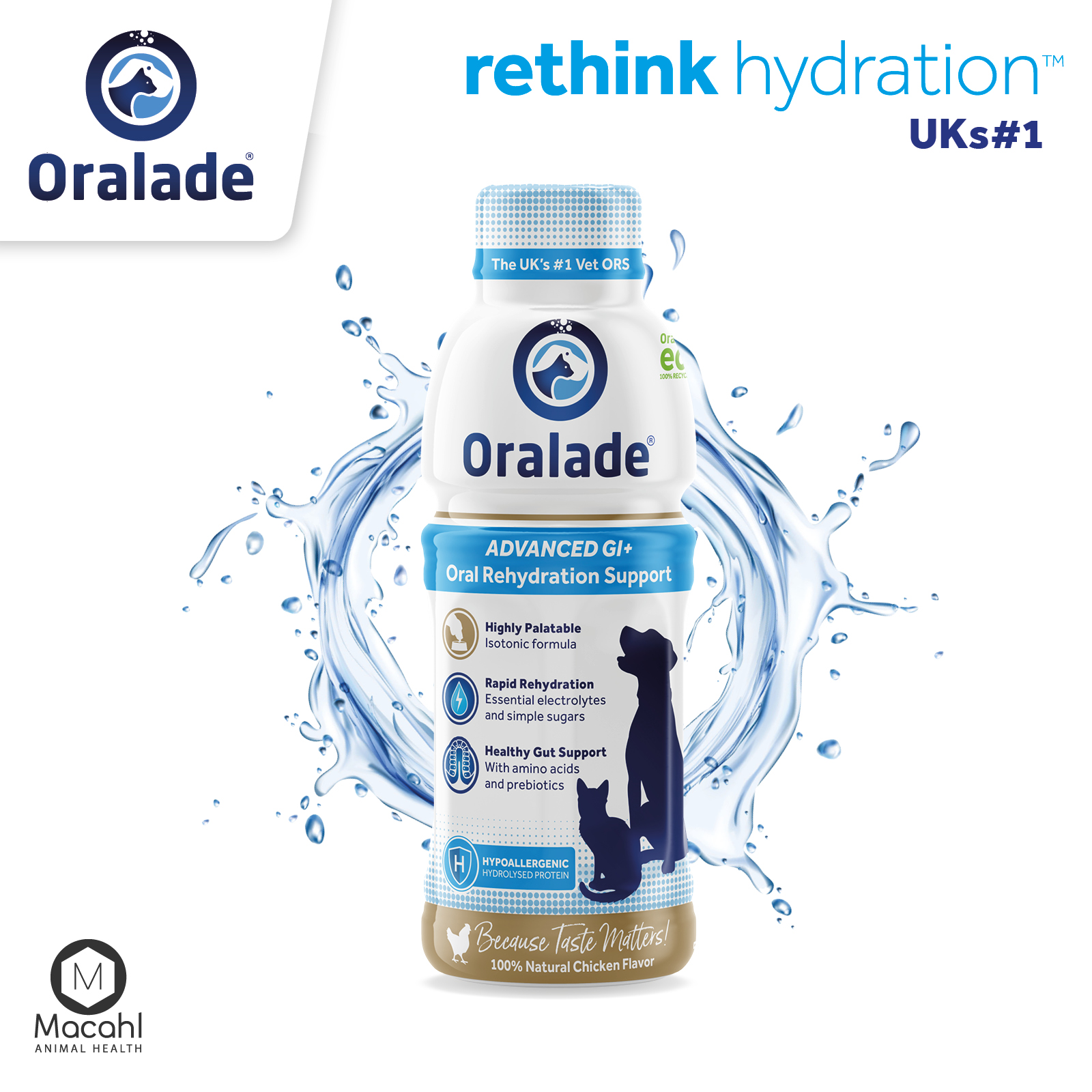 Oralade Advanced GI+ Bottle