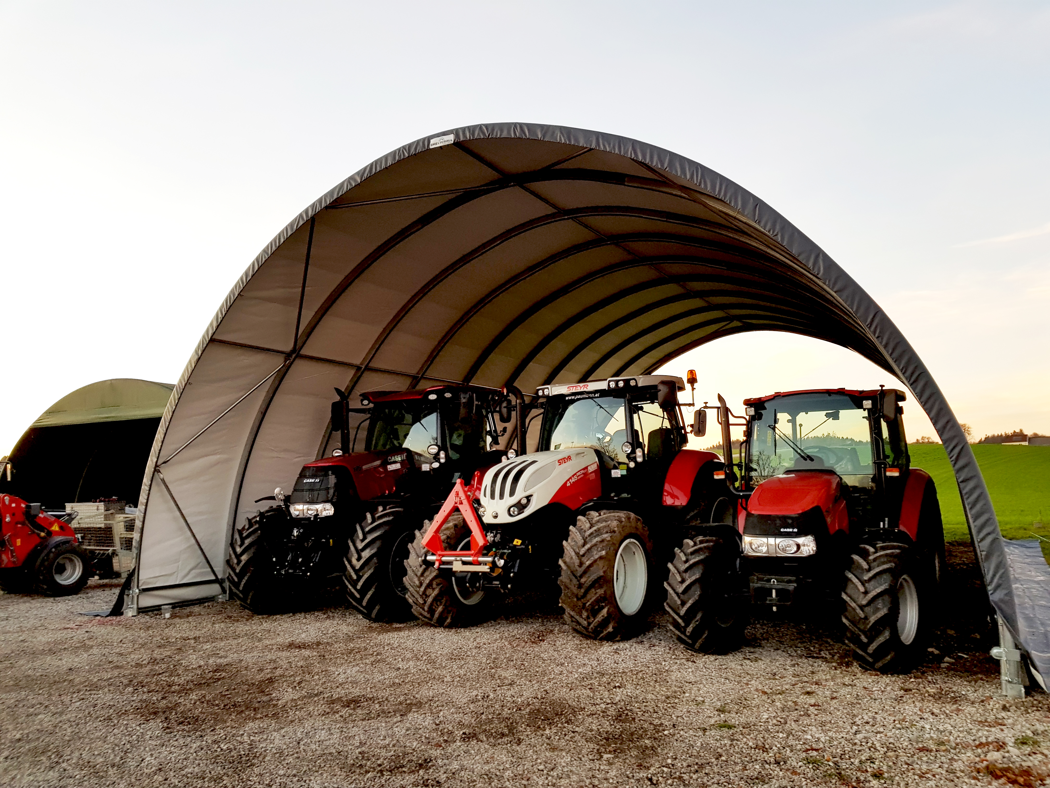 Tractor storage